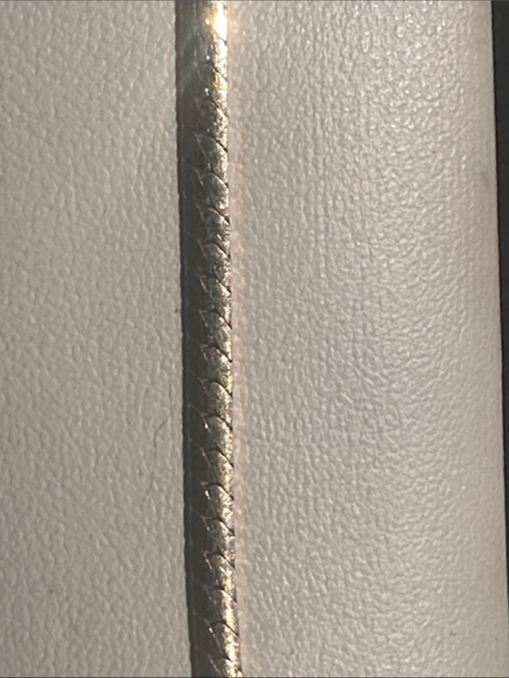 14k solid gold bracelet 7 1/2 inches